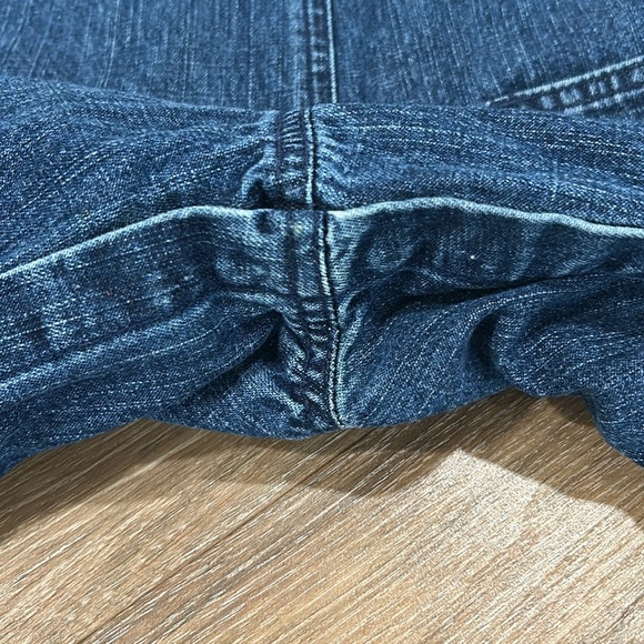 Talbots bib overalls boys 18 months tool theme 100% cotton denim blue - Picture 8 of 10